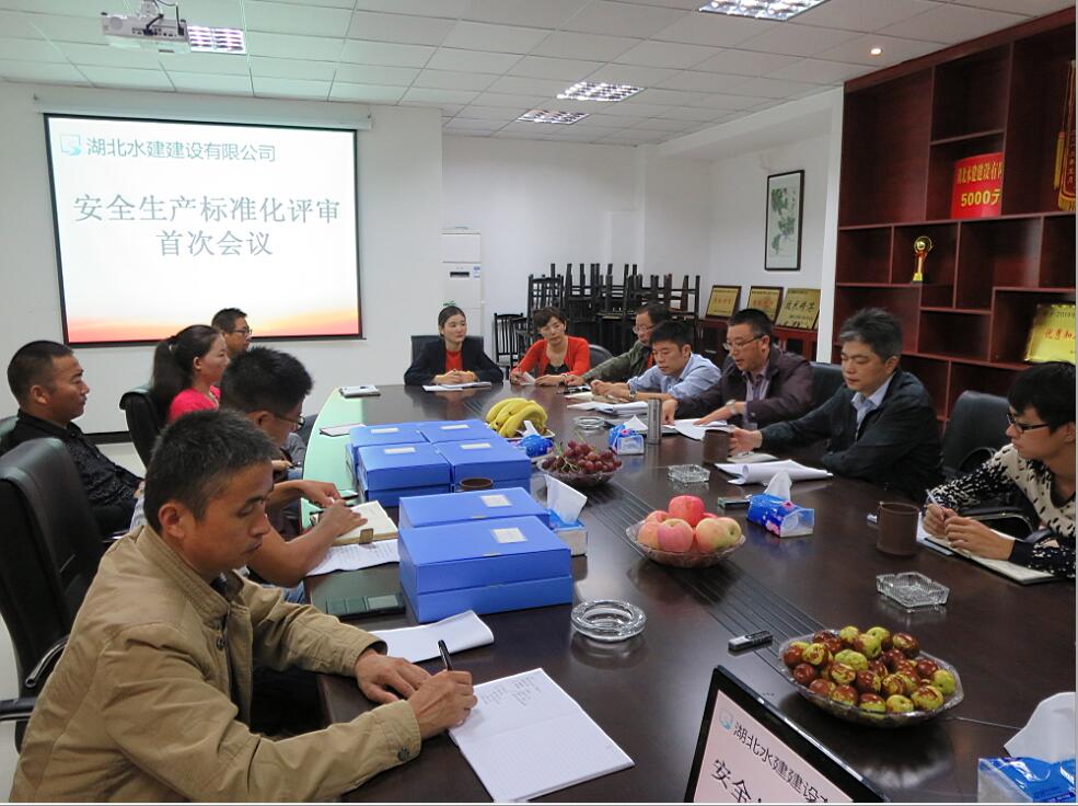 公司顺利通过省安全生产标准化二级企业评审