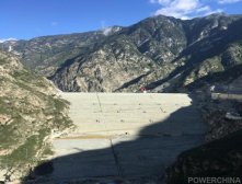 深厚覆盖层世界最高坝电站—长河坝水电站下闸蓄水